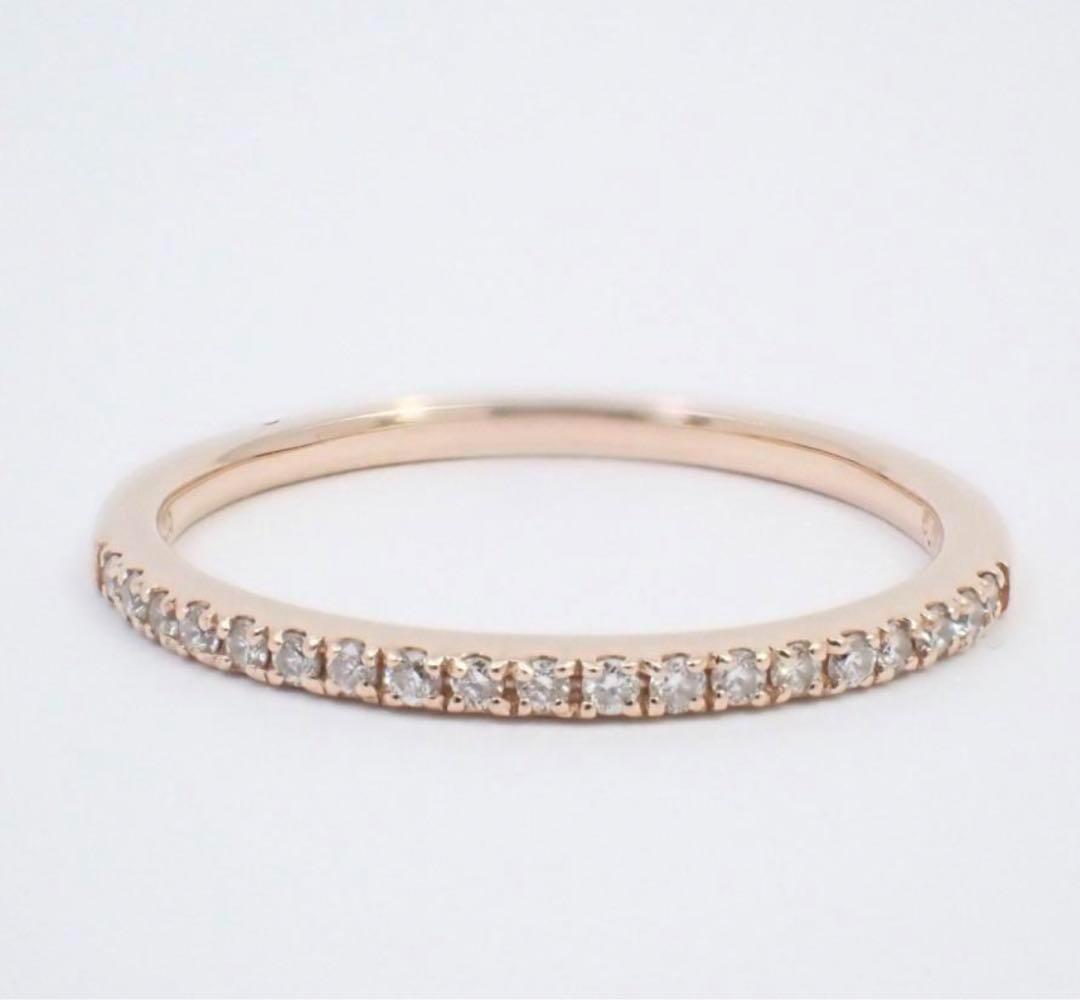 STAR JEWELRY ハーフエタニティリング 9号 ダイヤ スタージュエリー