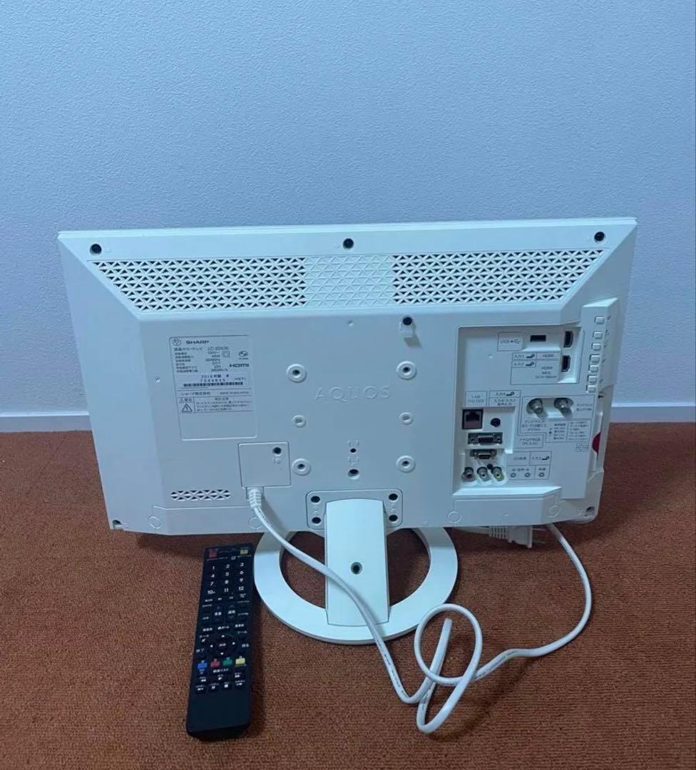 シャープ 液晶テレビ ハイビジョン 外付HDD 裏番組録画対応