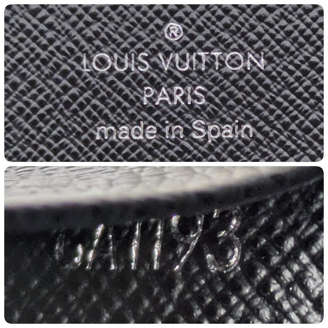 新品✨ルイヴィトン 名刺入れ タイガ アンヴェロップ カルトドゥヴィジット 黒