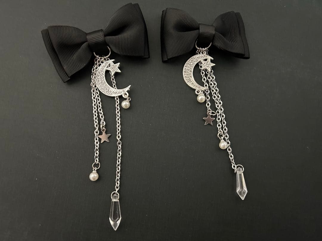 【お手軽】地雷系セット リボン リュックサック パニエ