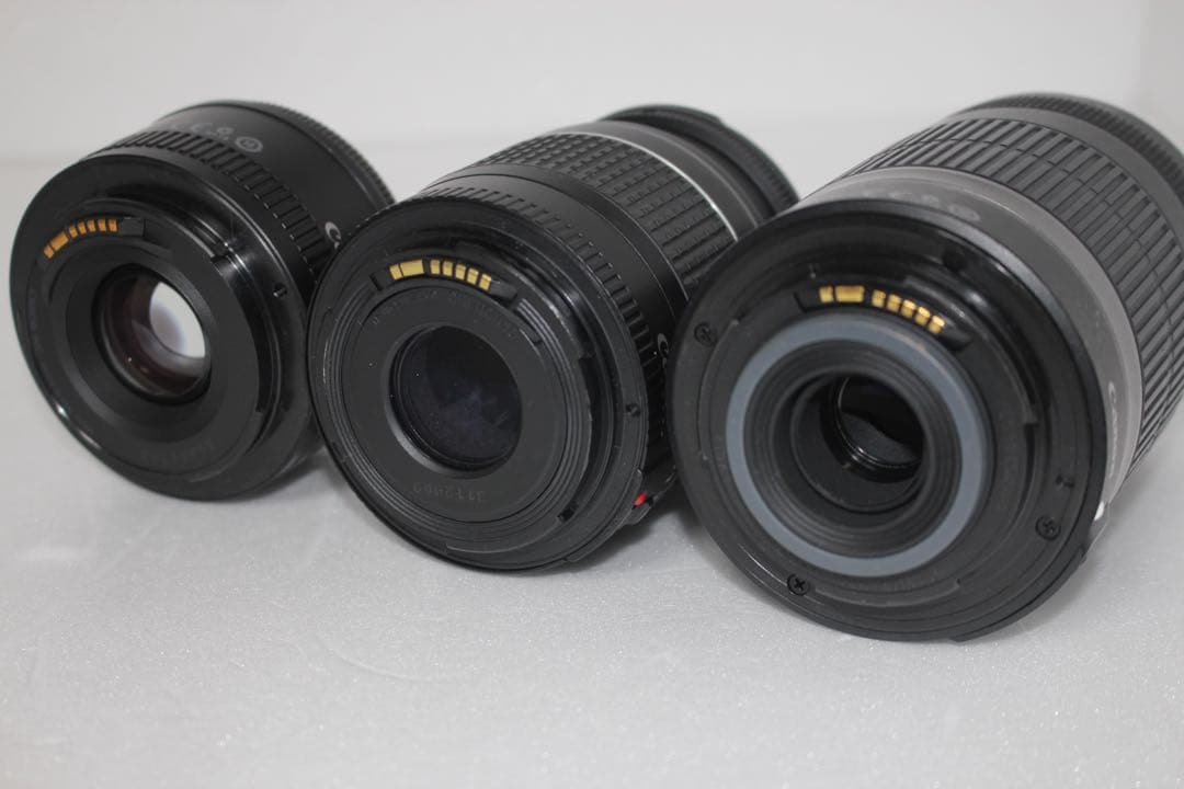 キャノン/Canon EOS 9000D/標準&望遠&単焦点トリプルレンズセット