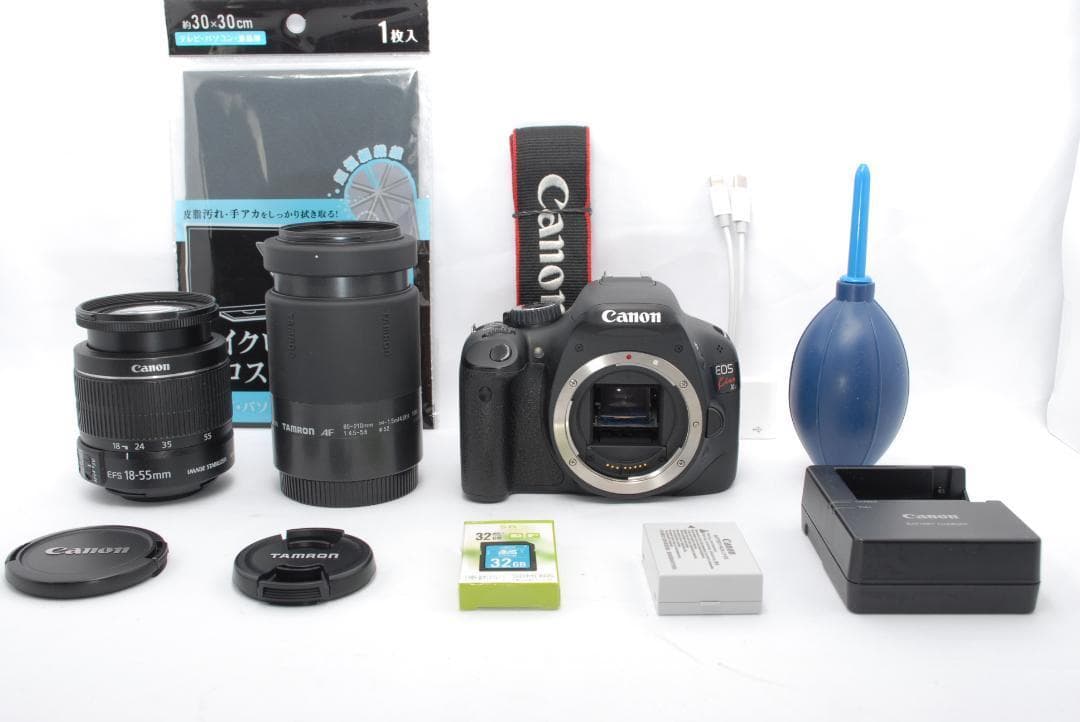 ✨運動会•紅葉撮影向け✨Canon Kiss X4 ダブルレンズ✨すぐに使える✨