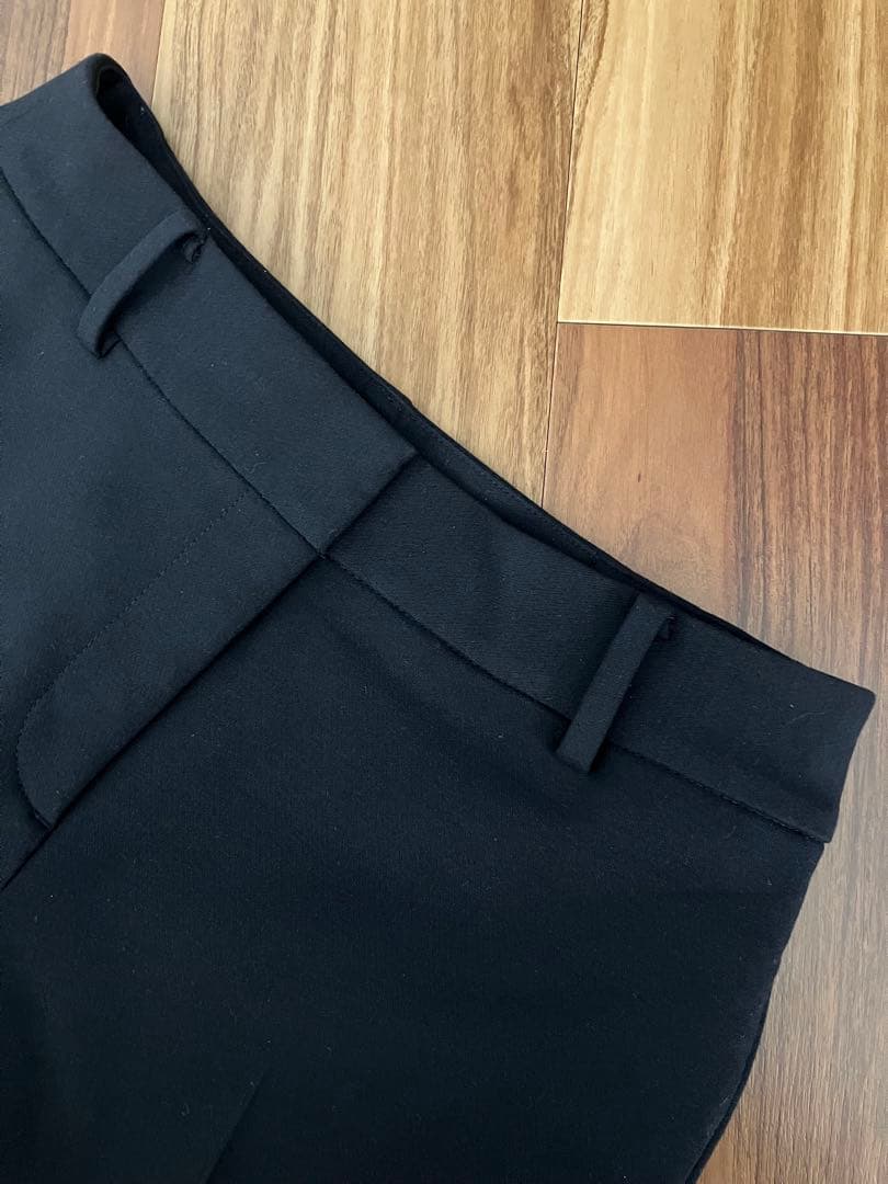 美品 PLST プラステセットアップパンツスーツ ウォームリザーブ S ネイビー