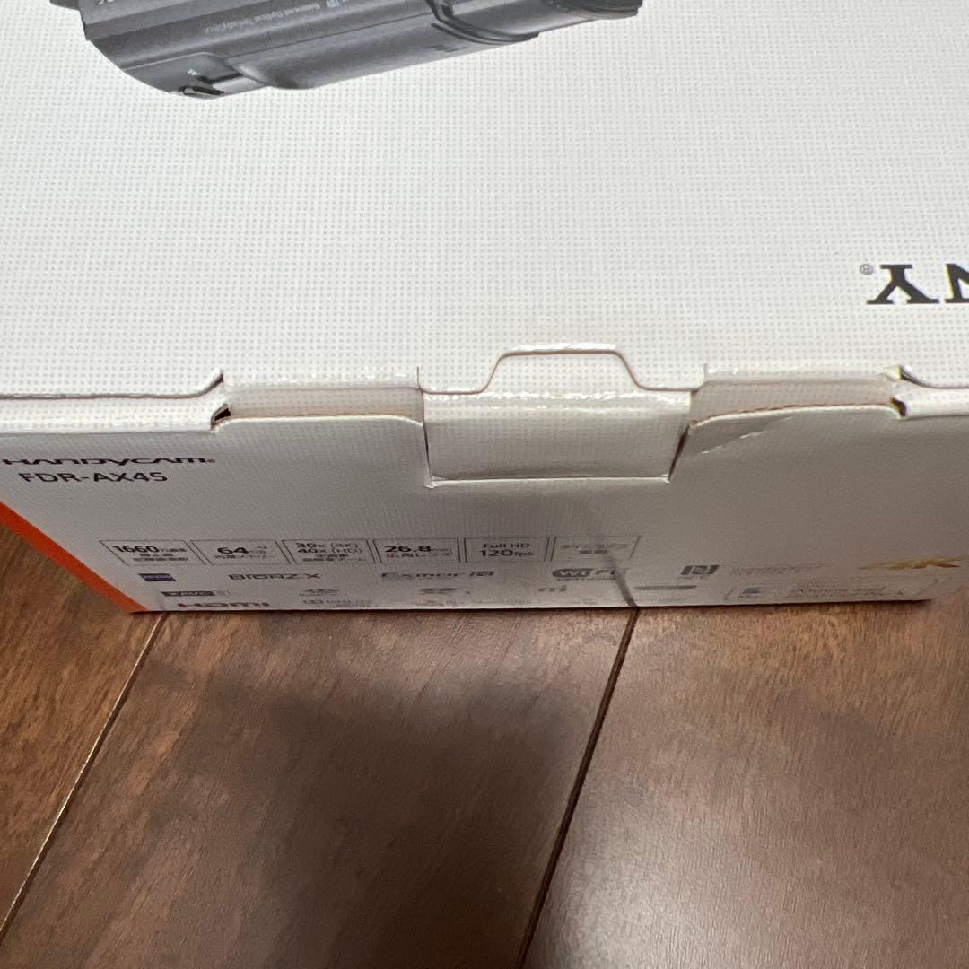 SONY FDR-AX45 4Kビデオカメラ一式とケース付き
