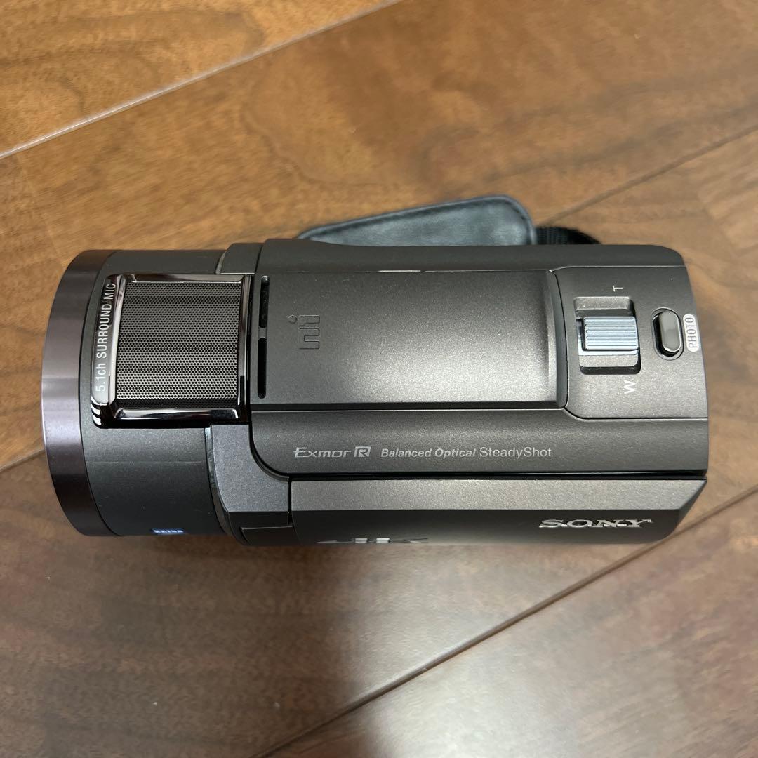 SONY FDR-AX45 4Kビデオカメラ一式とケース付き