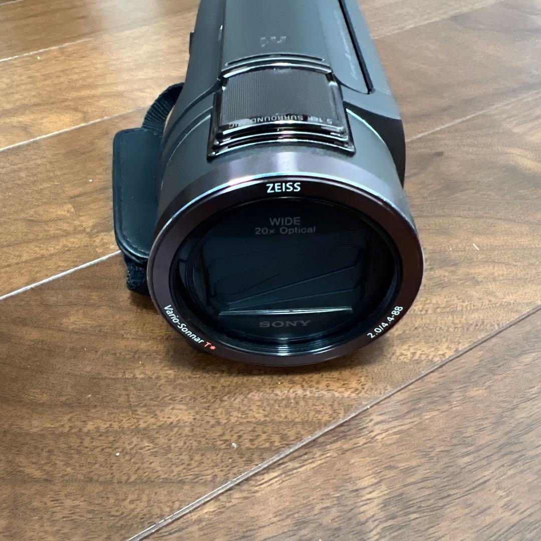 SONY FDR-AX45 4Kビデオカメラ一式とケース付き