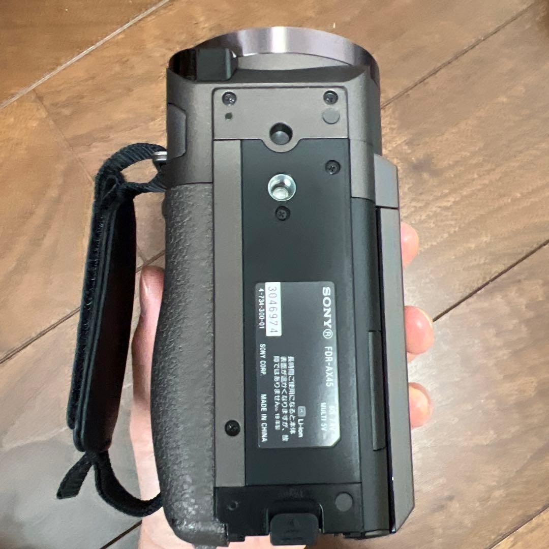 SONY FDR-AX45 4Kビデオカメラ一式とケース付き