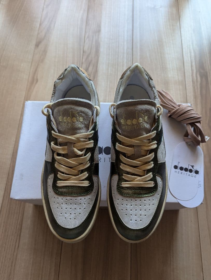 Diadora heritage　MI BASKET ROW CUT