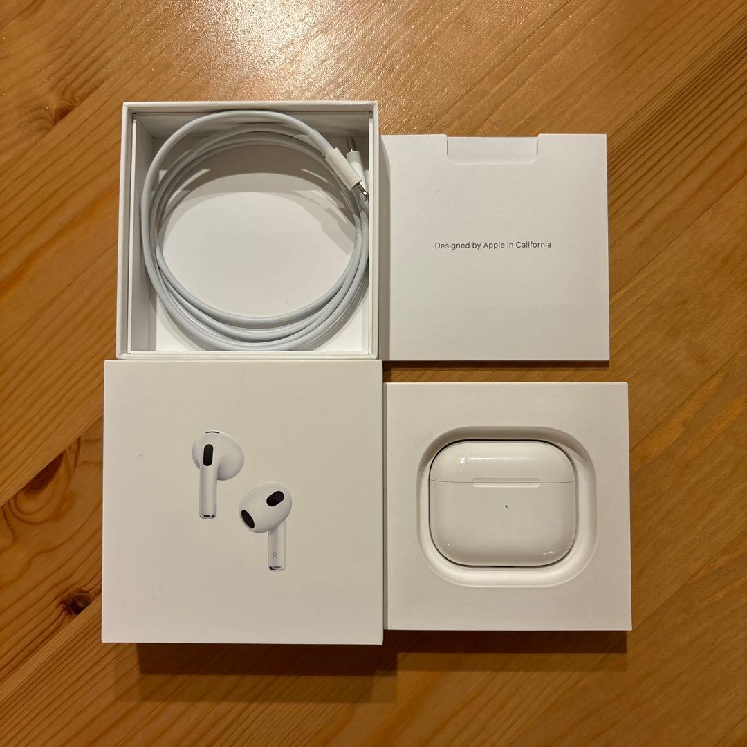 【付属品全てあり】Apple AirPods 第3世代