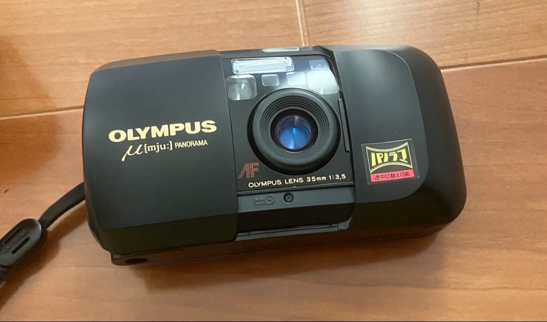 OLYMPUS μ 【mju:】PANORAMA、専用ケース付き