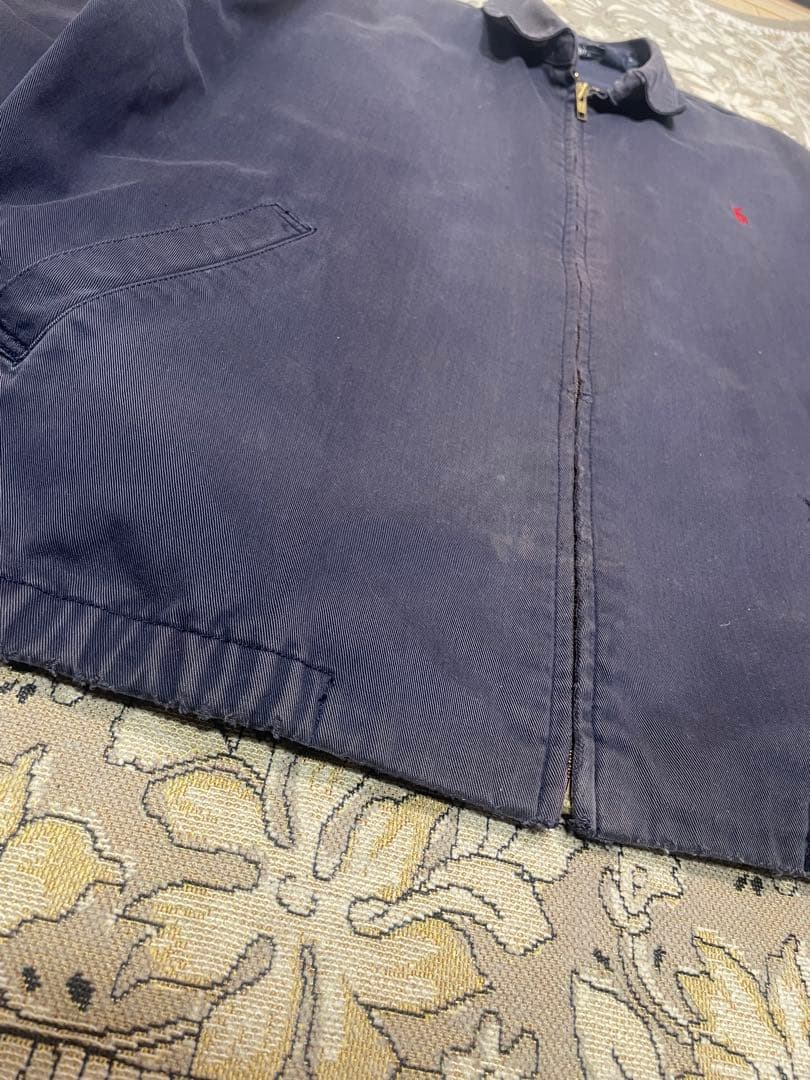 鬼フェード　80s 三角タグ　polo Ralph Lauren スイングトップ