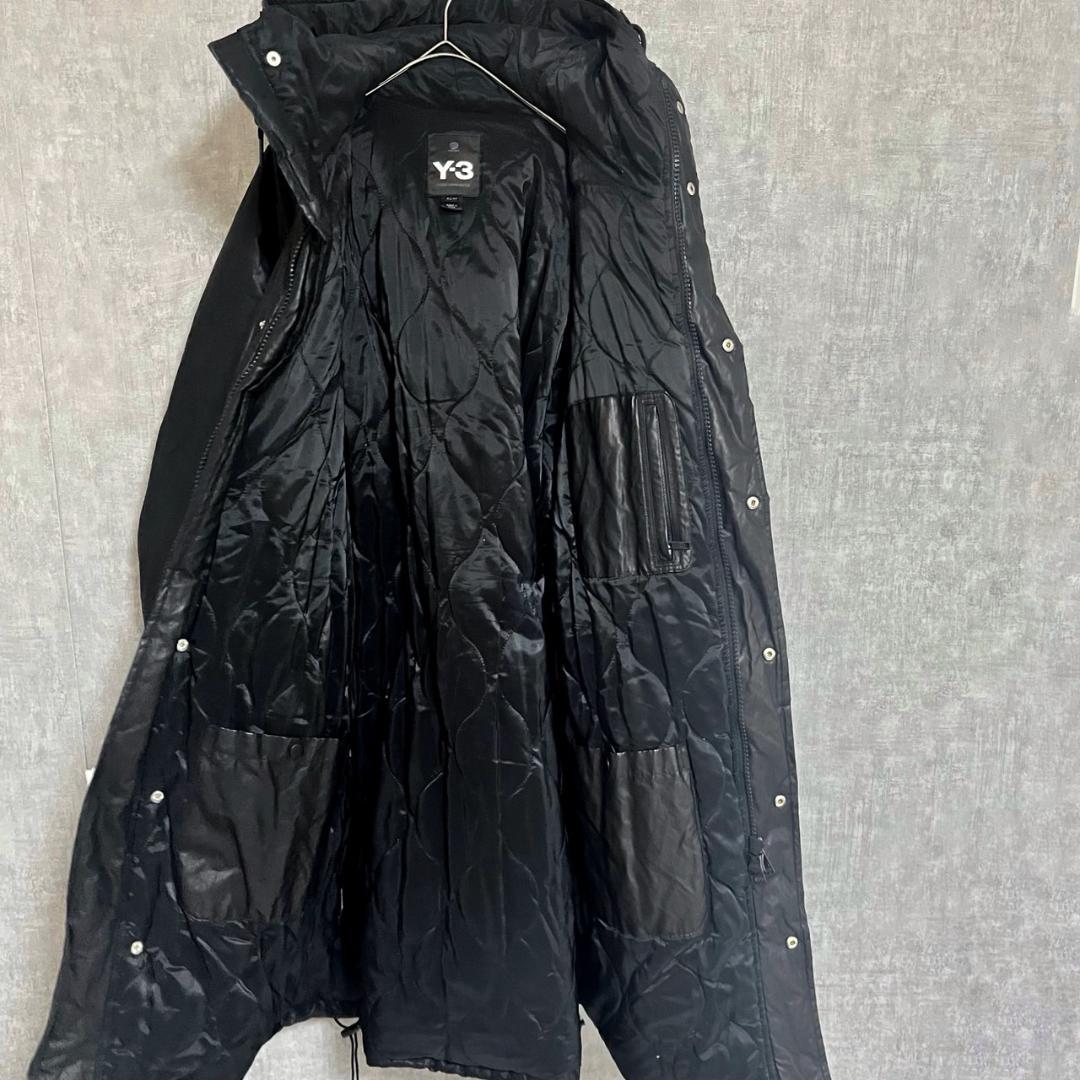 Y-3 パデッド コート アウター ブラック