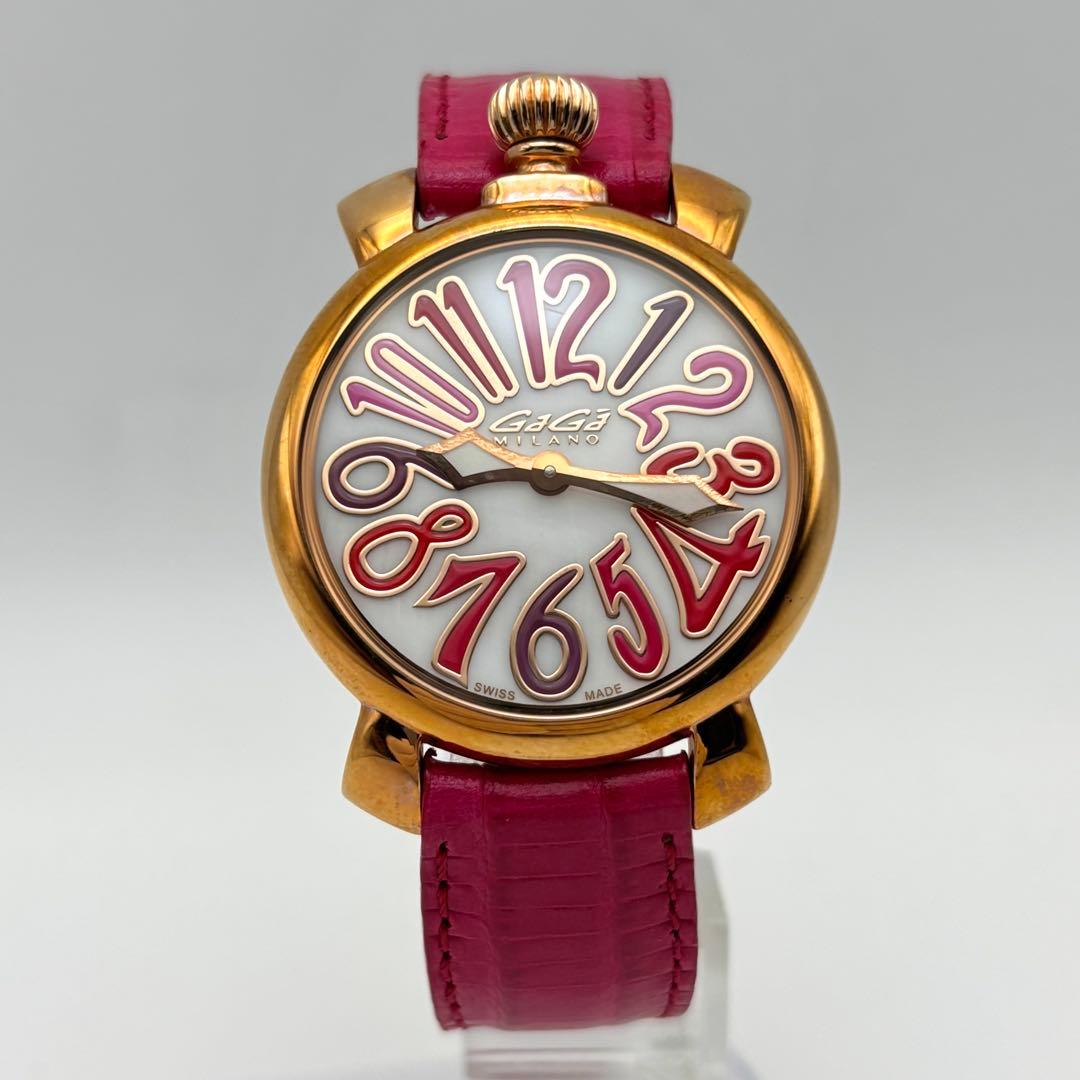 GAGA MILANO ガガミラノ マヌアーレ 35MM レディース 純正ベルト