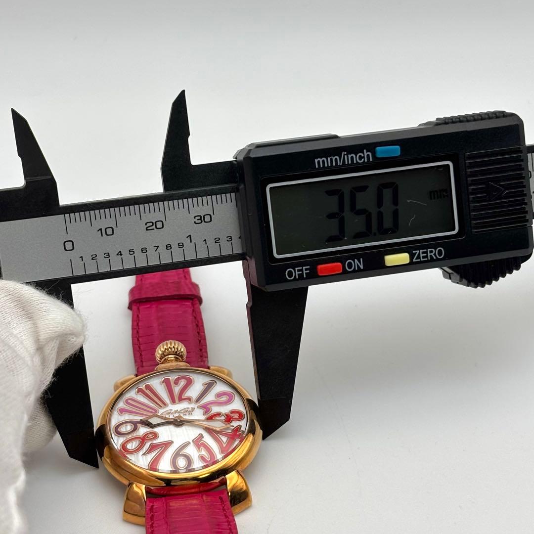 GAGA MILANO ガガミラノ マヌアーレ 35MM レディース 純正ベルト