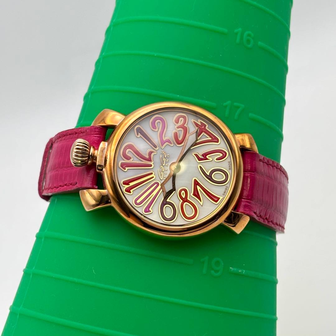 GAGA MILANO ガガミラノ マヌアーレ 35MM レディース 純正ベルト