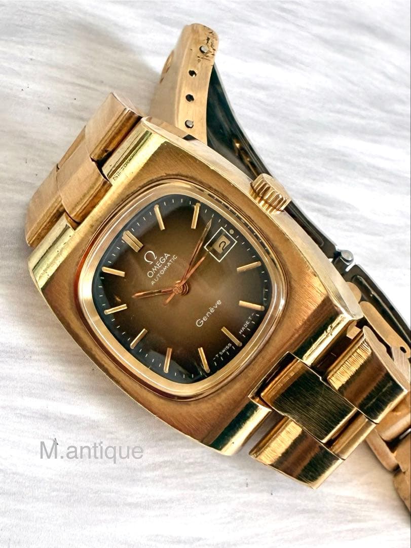 【OH済】OMEGA Geneve オメガ  ジュネーブ アンティーク自動巻き