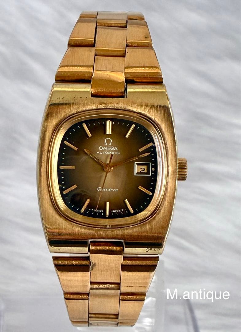【OH済】OMEGA Geneve オメガ  ジュネーブ アンティーク自動巻き