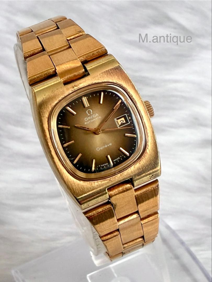【OH済】OMEGA Geneve オメガ  ジュネーブ アンティーク自動巻き