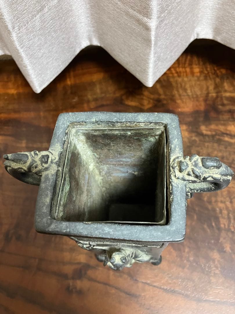 【蔵出し品】大正、戦前アンティーク　花瓶　花入　希少品