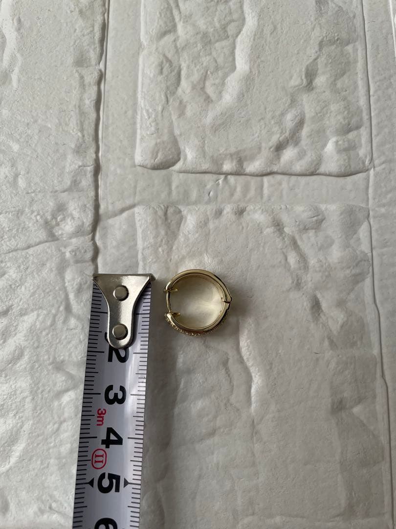 KINGICE キングアイスリング ピアス ゴールド