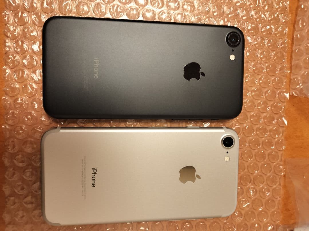 2 セットiphone 7 32gb バッテリー100% simフリー