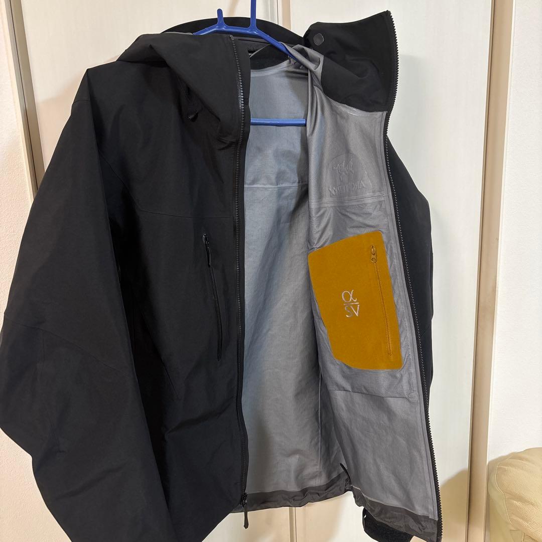 秀岳荘購入　Arc'teryx Alpha SV Jacket 24K Sサイズ
