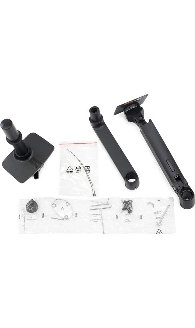 【新品未使用】シングルモニターアーム LX デスク エルゴトロン ブラック