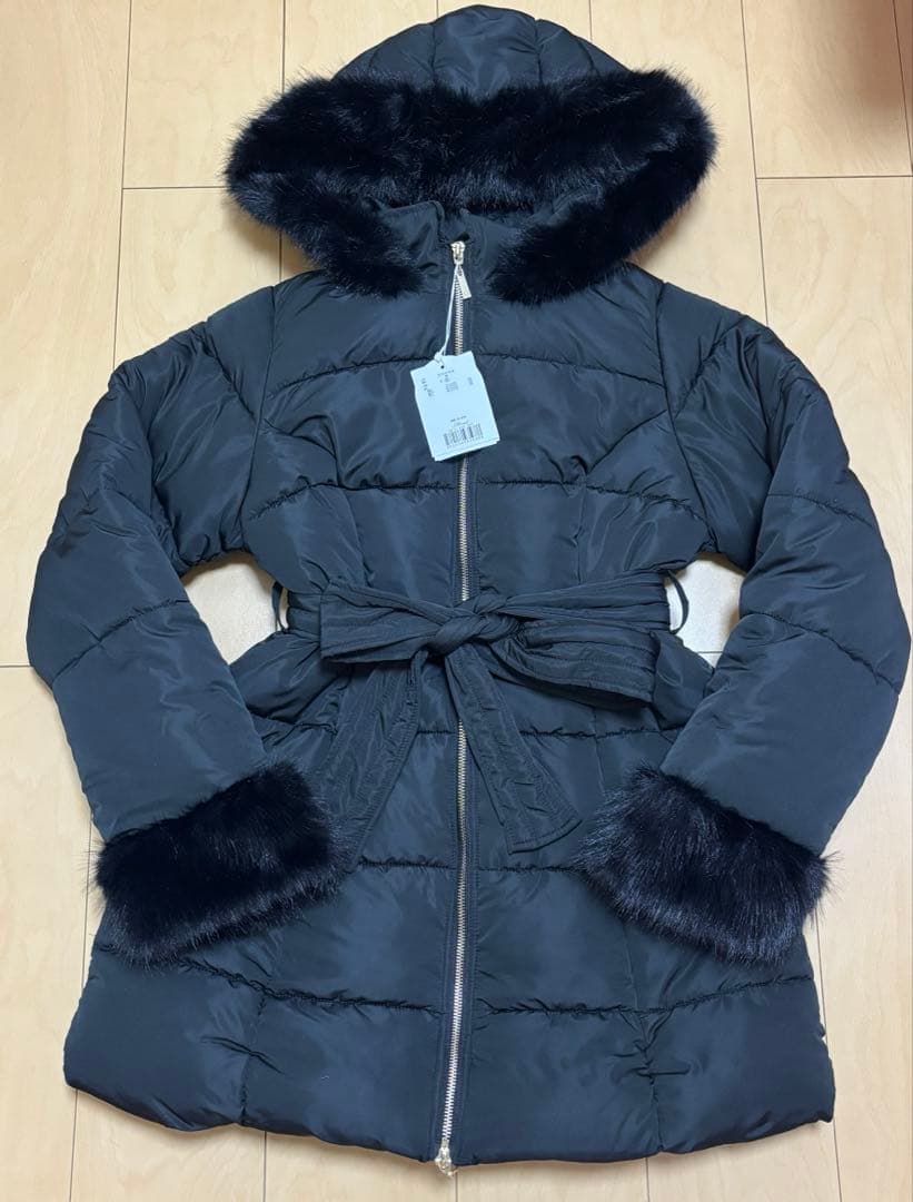 シェリミー　cherimiくびれリボンファイバーダウンコート Mサイズ新品未使用