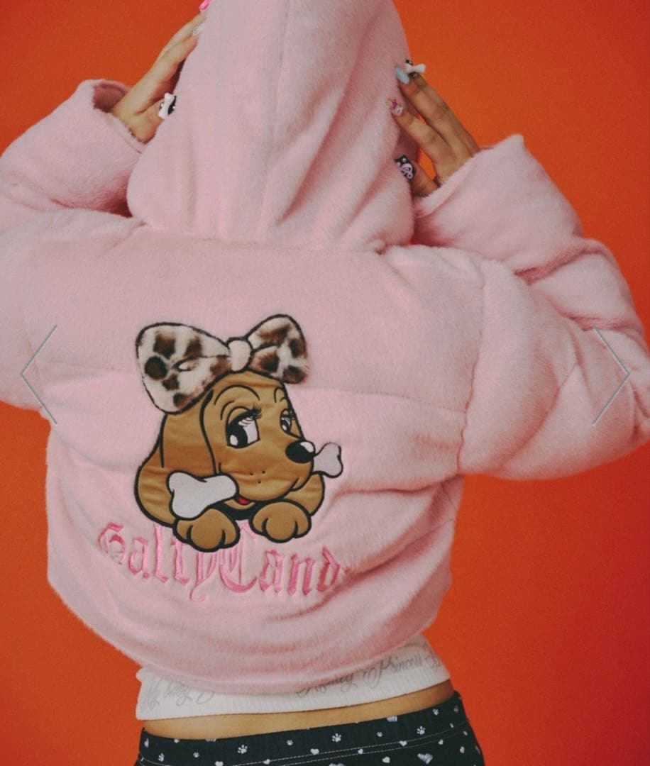 値下げ出品は月曜日までです　GALFY/ガルフィー/ギャルもこふわブルゾン