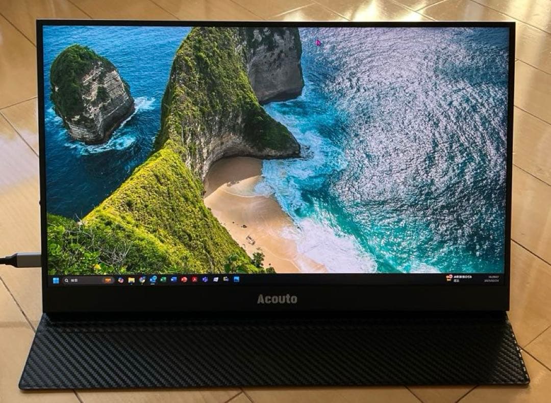 美品Acouto XC17 Pro 2K WQHD17.3インチモバイルモニター