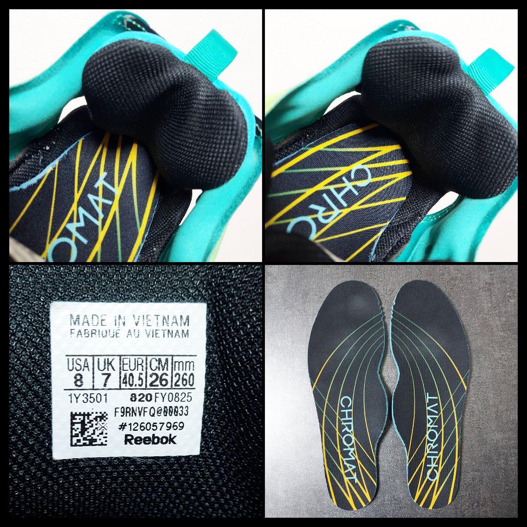 Reebok ✕ クロマットインスタ ポンプフューリー　メンズ　26cm