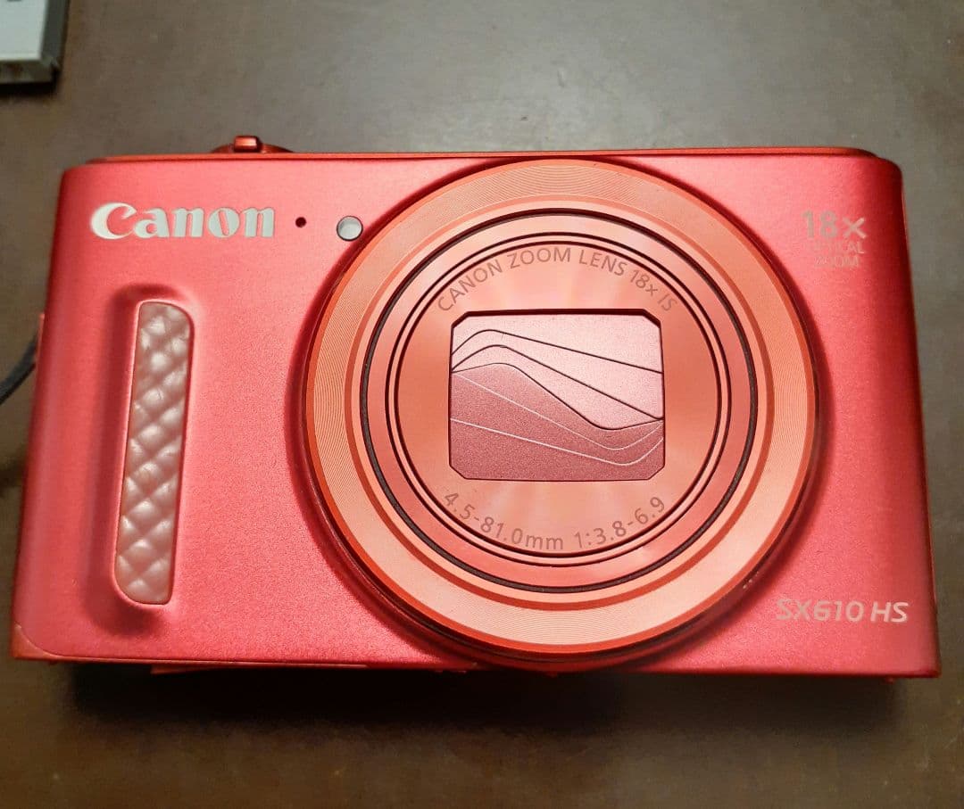 Canon SX610 HS 赤 PowerShot デジタルカメラ