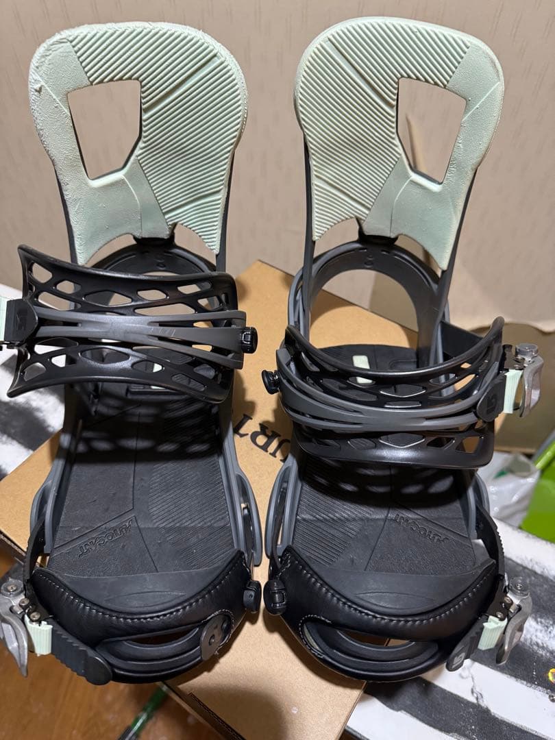 Burton Cartel ビンディング グレー M Re:FLEX