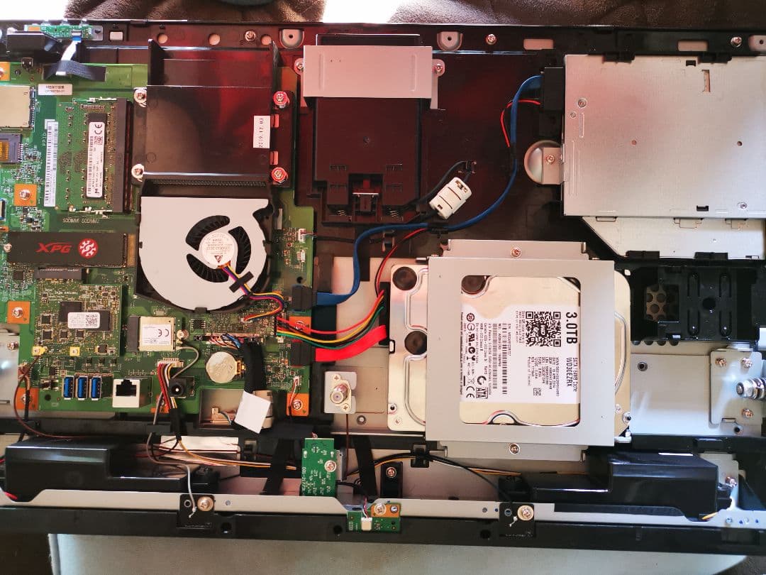 富士通 i7 9750H win11 1TSSD 3TBHDD　16GB　テレビ