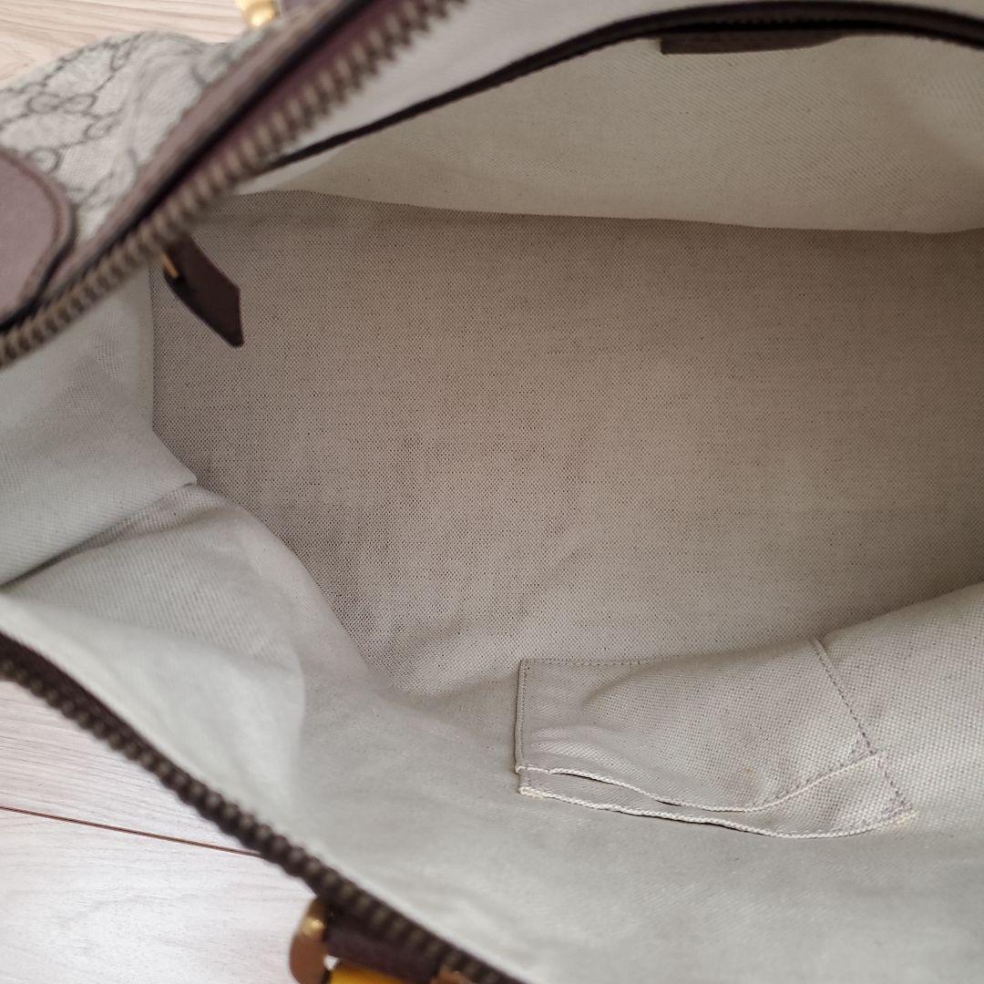 GUCCI ネオヴィンテージ ダッフルバッグ　GG スプリーム キャンバスレザー