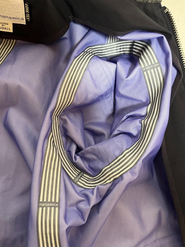 nanamica GORE-TEX ネイビー ジャケット X-Small