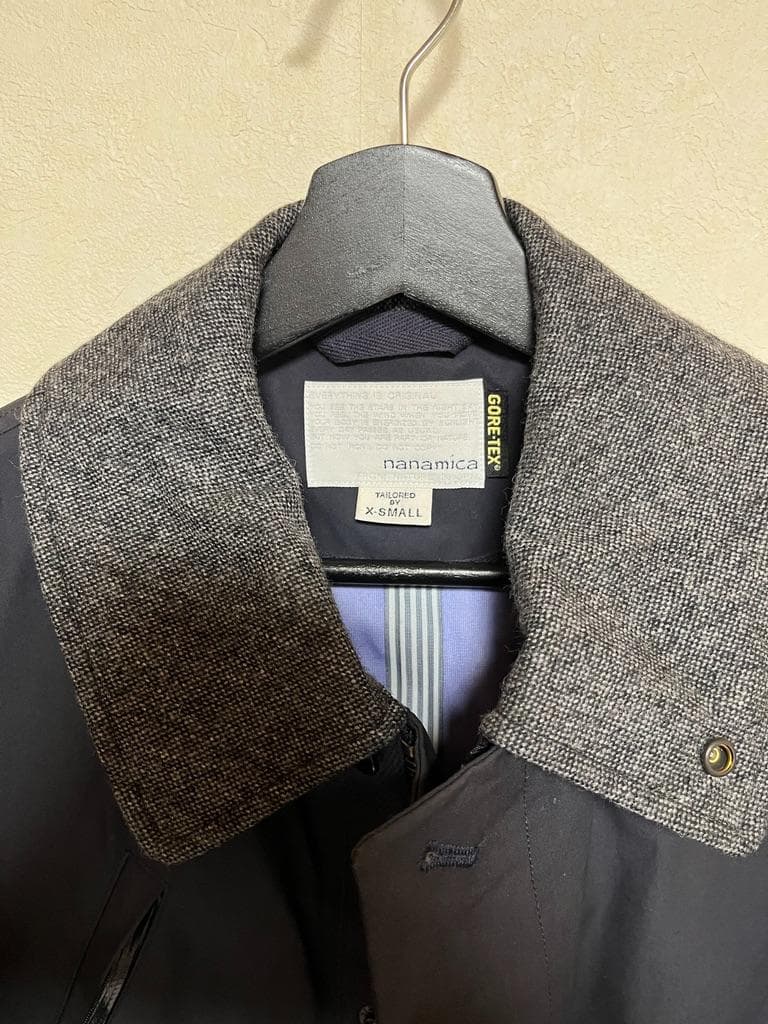 nanamica GORE-TEX ネイビー ジャケット X-Small