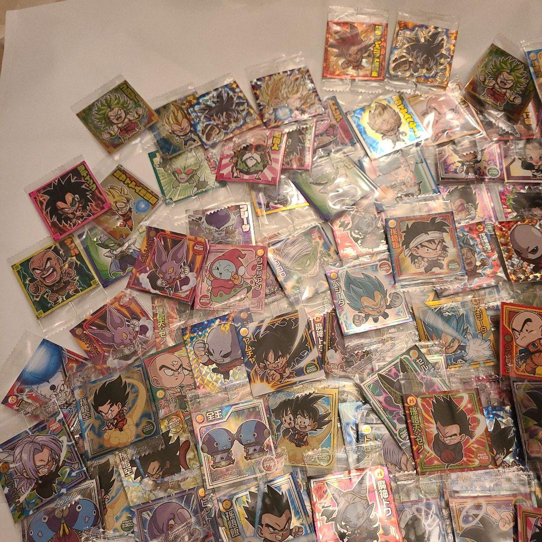 ドラゴンボール超戦士シールウエハース まとめ売り225枚