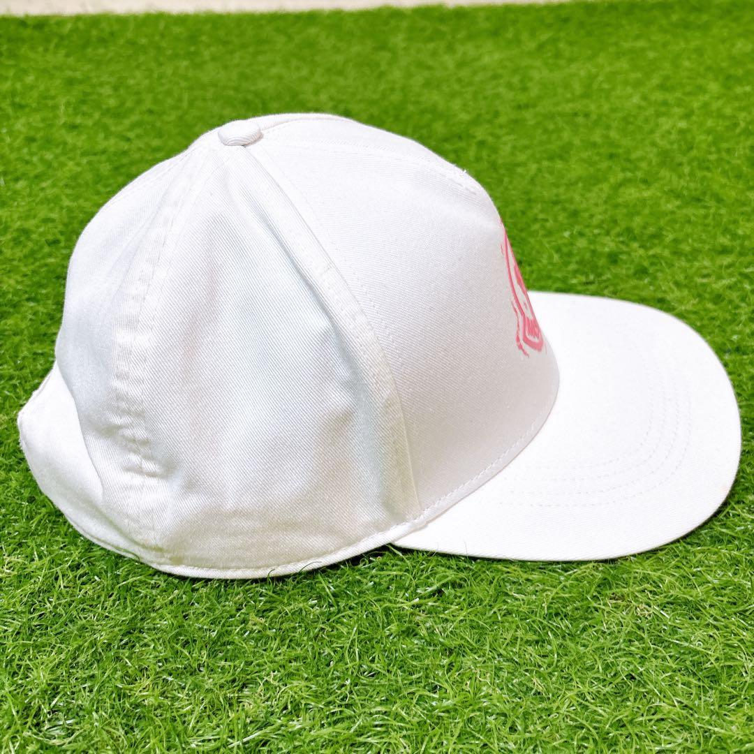 モンクレール　ベースボール　キャップ　ホワイト