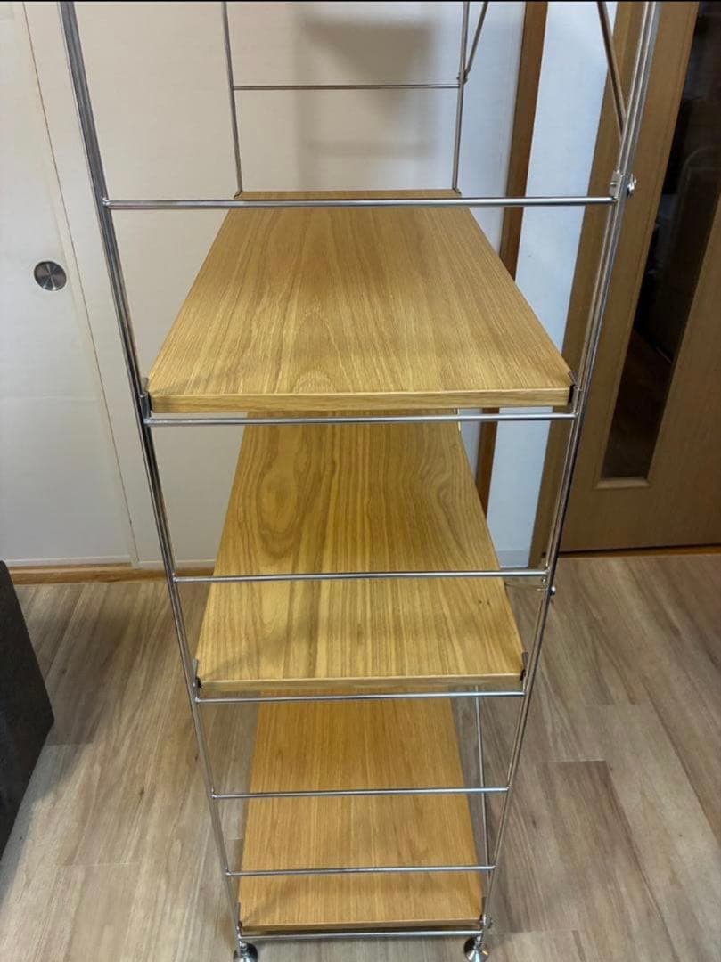 無印良品 ステンレスユニットシェルフ オーク材 棚セット 特大