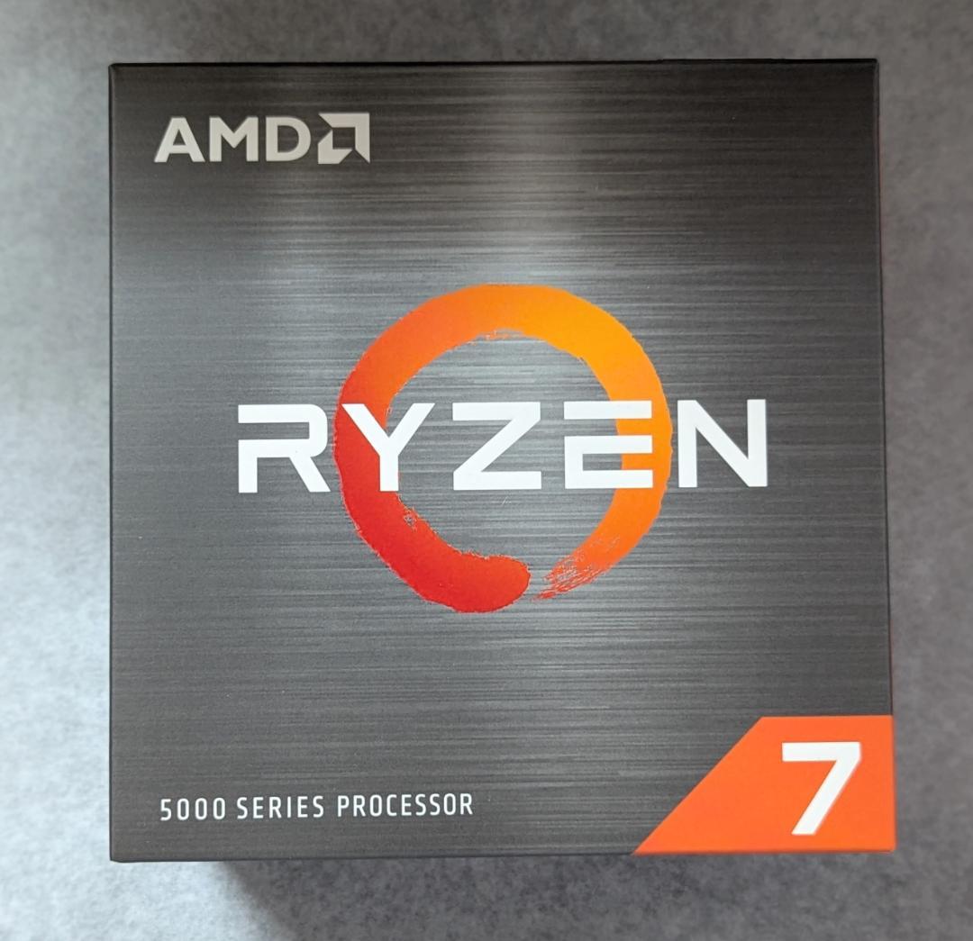 当たり石？動作確認済 美品 箱付 国内正規品 Ryzen 7 5700X BOX