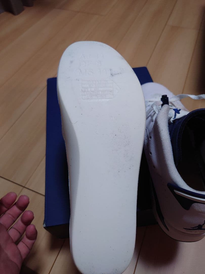 AIR JORDAN 6　ホワイト/ミッドナイトネイビー　29cm