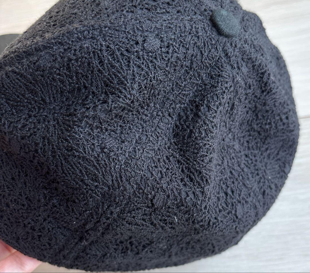 【美品】ヘレンカミンスキー HELEN KAMINSKI キャップ ブラック