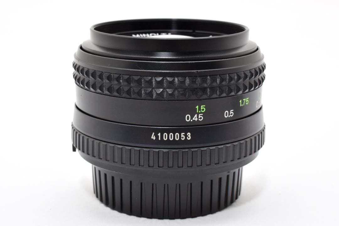 レンズ(単焦点) Minolta MD Rokkor 50mm F1.4 #7923