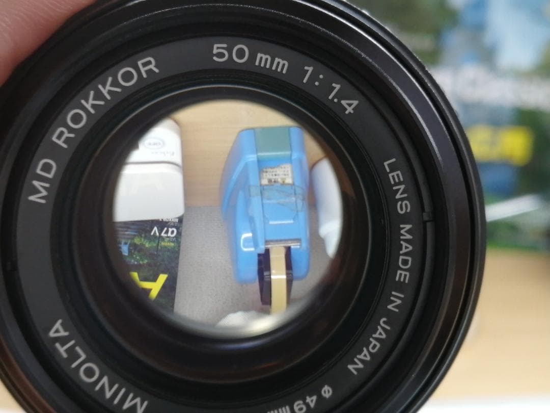 レンズ(単焦点) Minolta MD Rokkor 50mm F1.4 #7923