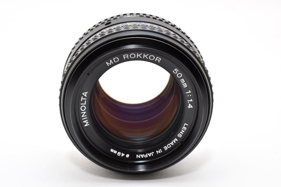 レンズ(単焦点) Minolta MD Rokkor 50mm F1.4 #7923