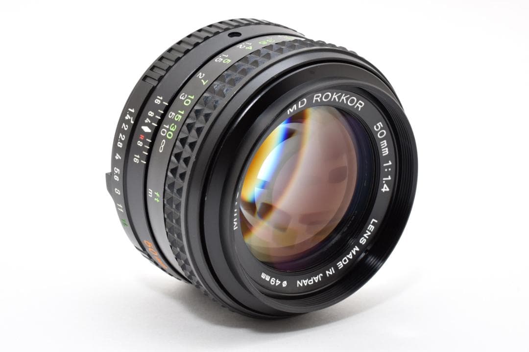 レンズ(単焦点) Minolta MD Rokkor 50mm F1.4 #7923