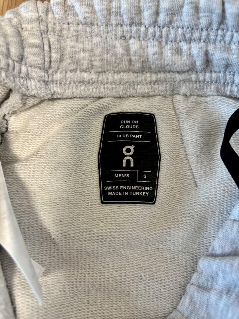on　Club Pants　グレー　メンズSサイズ
