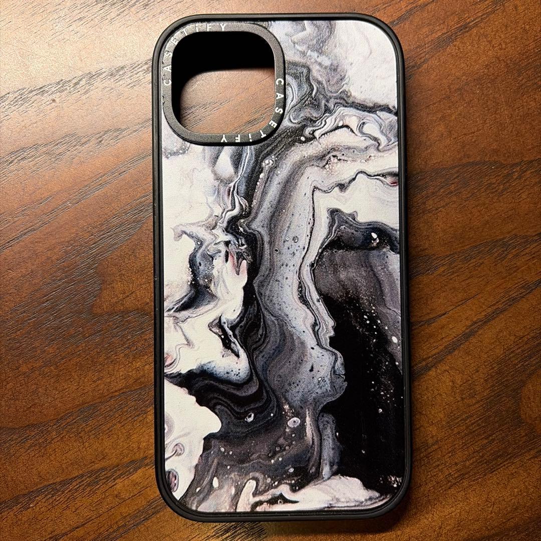CASETiFY iPhone 15 ケース marble