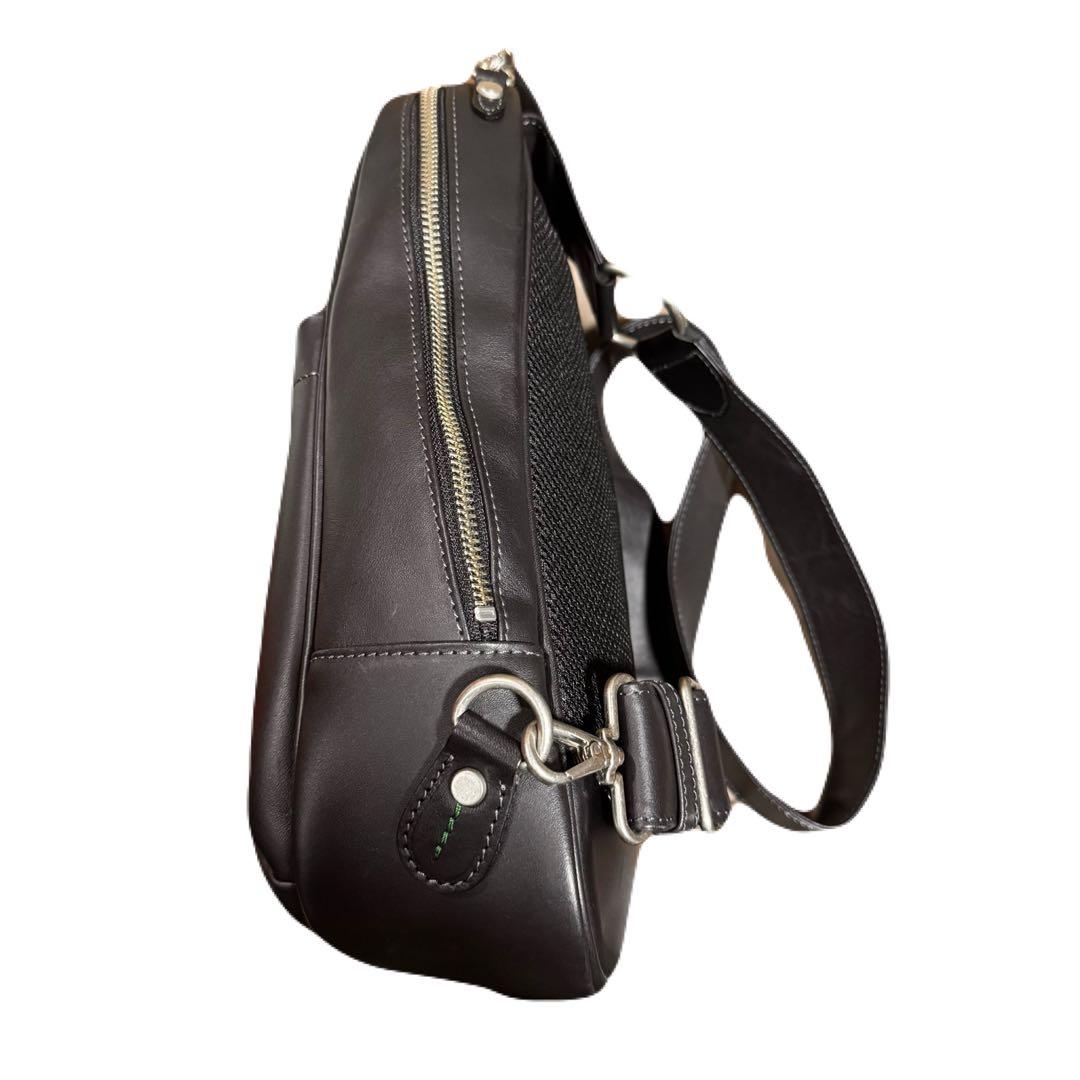 SOMES SADDLE ソメスサドル 本革 ボディバッグ 黒 日本製